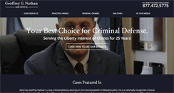 Desktop Screenshot of geoffreygnathanlaw.com