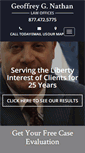 Mobile Screenshot of geoffreygnathanlaw.com